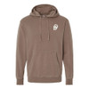 Divinity Dance Embroidered Pigment Dyed Premium Hoodie - Clay