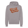 Slingin' Sparkle FULL COLOR Hoodie - Rock Grey