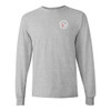 South Street Christian Church EMBROIDERED Long Sleeve Unisex Tee - Sport Grey