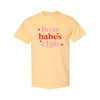 BOSS BABES CLUB Basic Tee - Yellow Haze