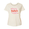 BOSS BABES CLUB Plus Size Premium Tee - Natural Heather