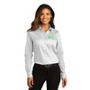 Volt Long Sleeve SuperPro React Ladies Dress Shirt - White