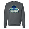 Kinetic Bridges Academy PANTHER Unisex Basic Crewneck Sweatshirt - Smoke Grey