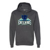 Kinetic Bridges Academy PANTHER Unisex Basic Hooded Sweatshirt - Charcoal Heather