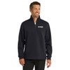 Nothum EMBROIDERED Premium Fleece 1/4 Zip - Black