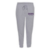 Dance Canvas PUFF EMBROIDERED DCPA Premium Midweight Jogger Sweatpants - Grey Heather