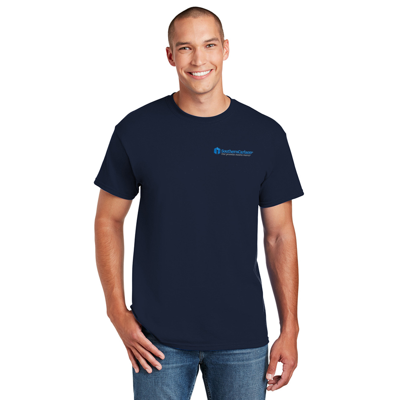 SouthernCarlson Unisex T-Shirt - Navy w/Full Color Logo SouthernCarlson Unisex T-Shirt - Navy w/Full Color Logo
