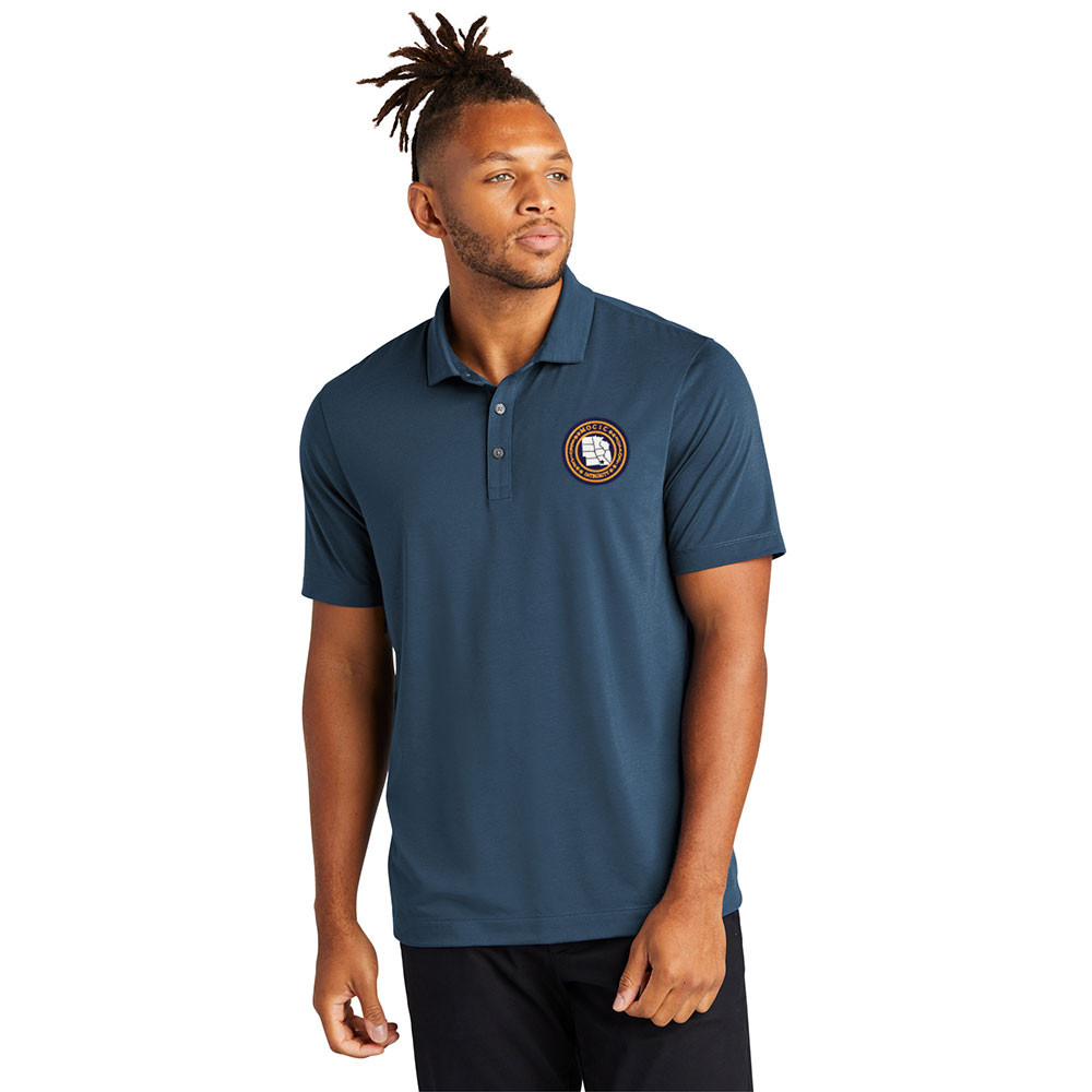MOCIC Mens Stretch Jersey Polo - Insignia Blue | Crackerjack Shack