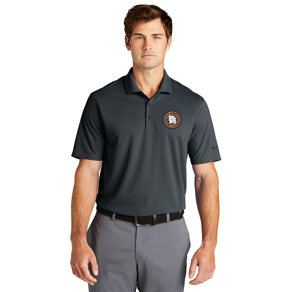anthracite nike polo