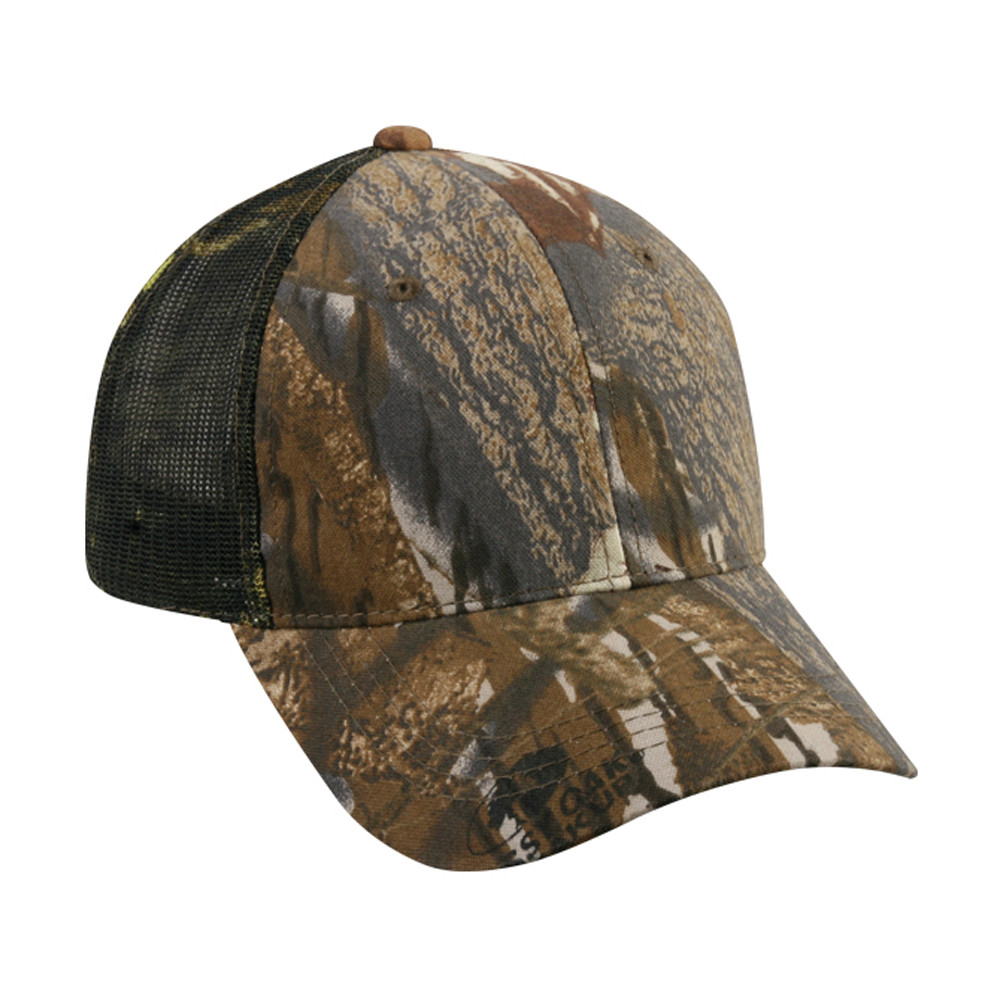Meeks Outdoor Cap Mesh Back Structured Camo Cap - The Crackerjack