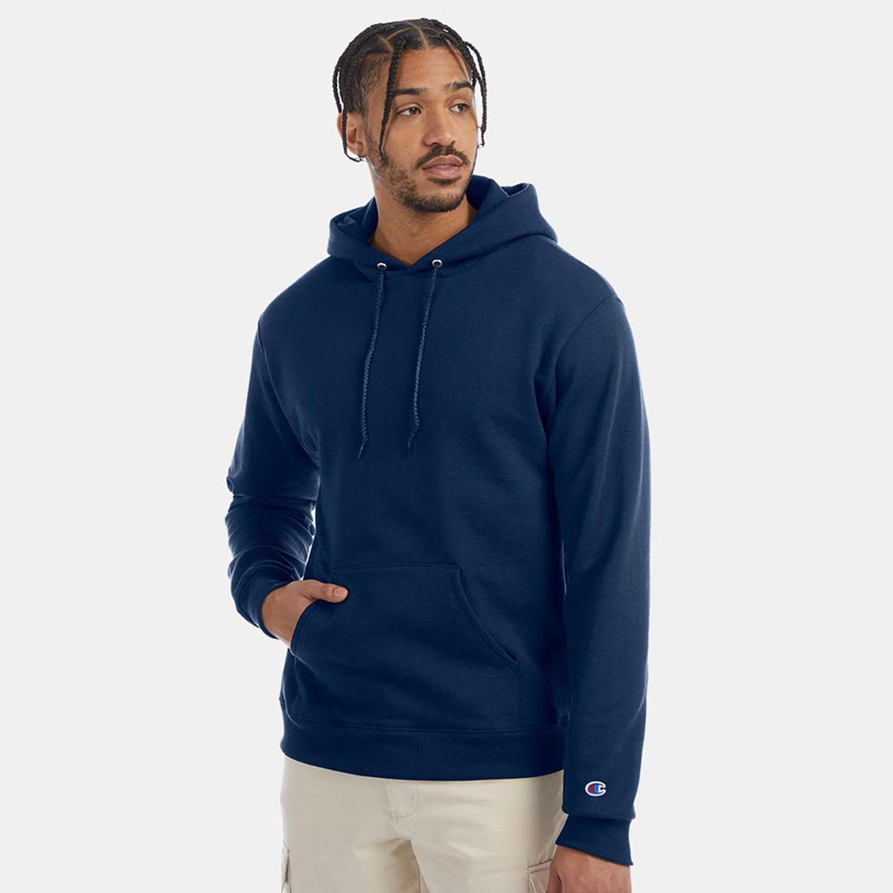 Champion sweater with champion shop all over it 50