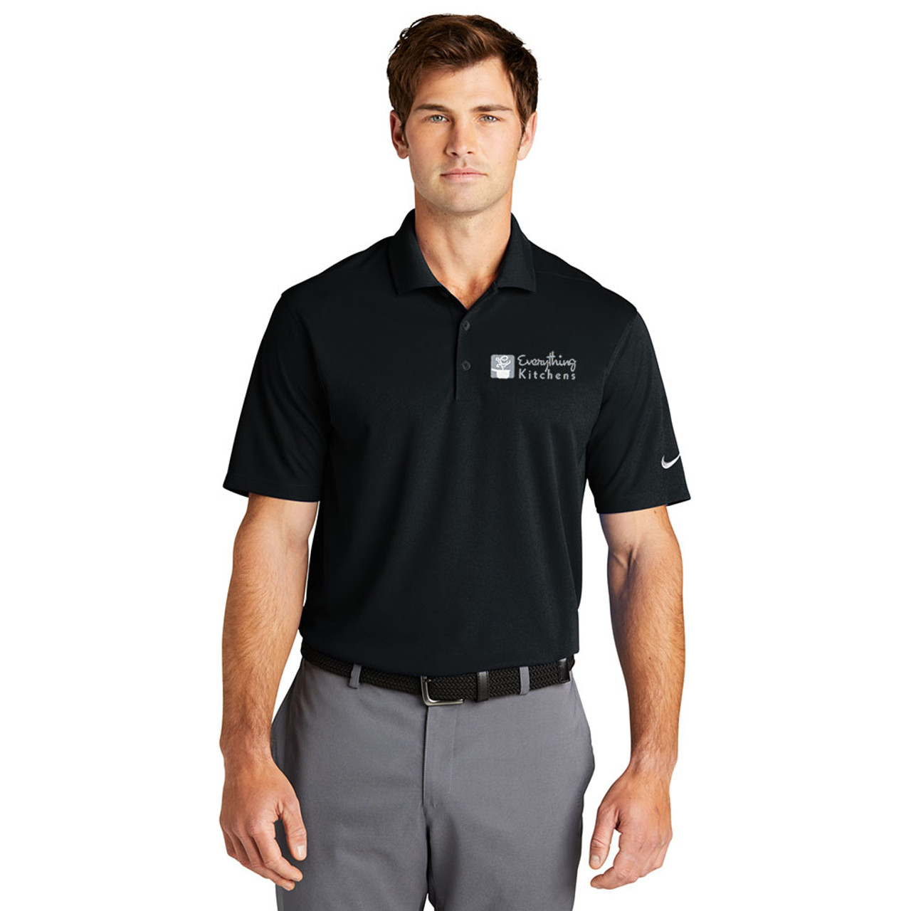 Nike dri hot sale fit polo embroidered