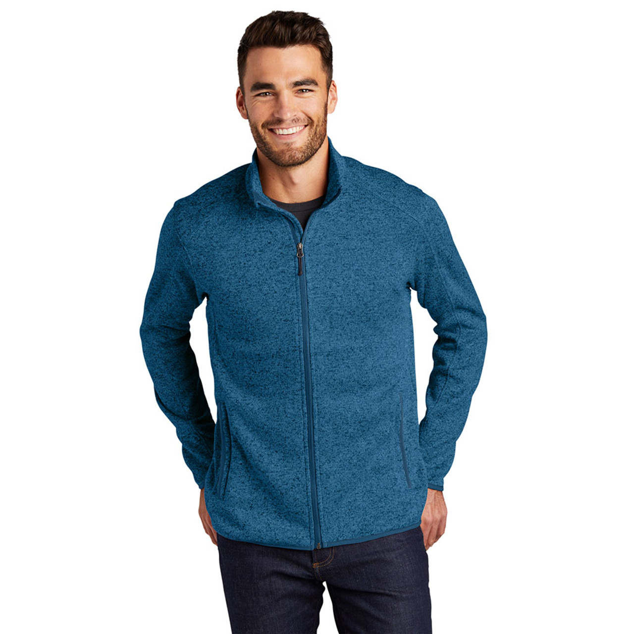 METRO CREDIT UNION - Mens Sweater Fleece Jacket