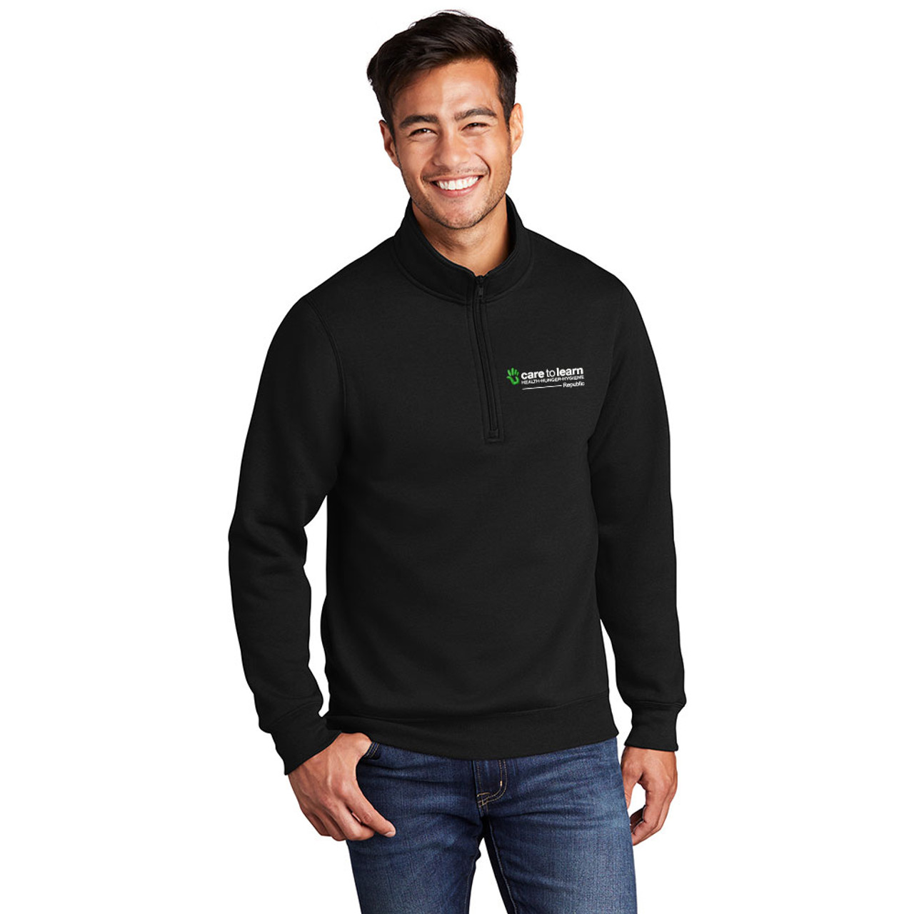 Men's 1/4 Zip Cozy Fleece Pullover