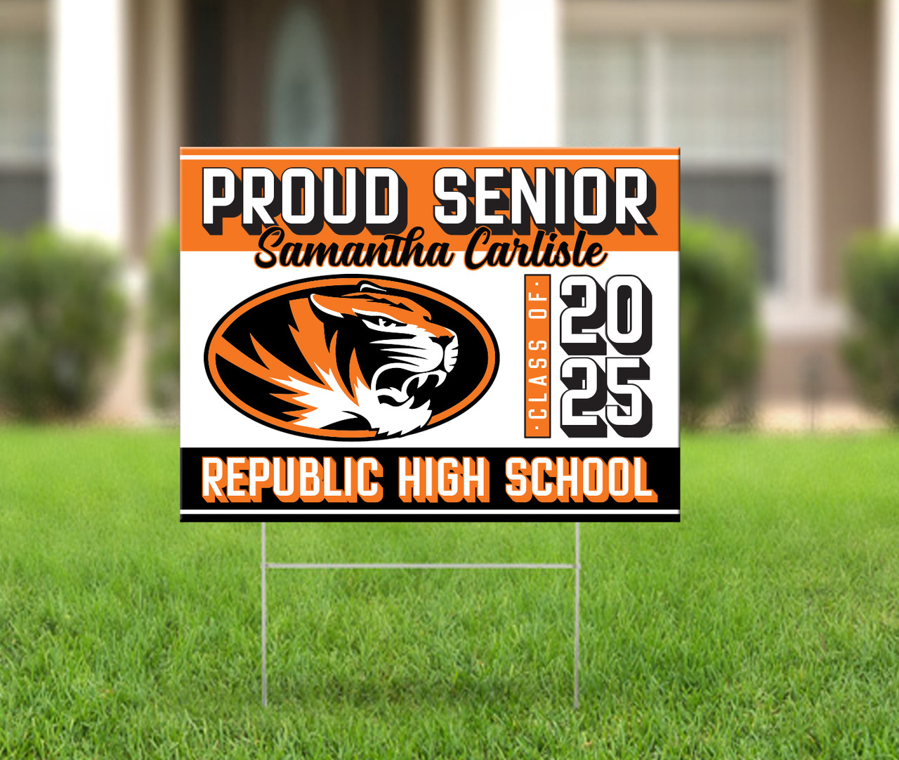 Republic High School PERSONALIZED Proud Senior 2025 High Definition