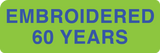Embroidered 60 Years