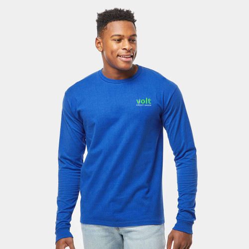 Volt Embroidered Unisex Long Sleeve Tee