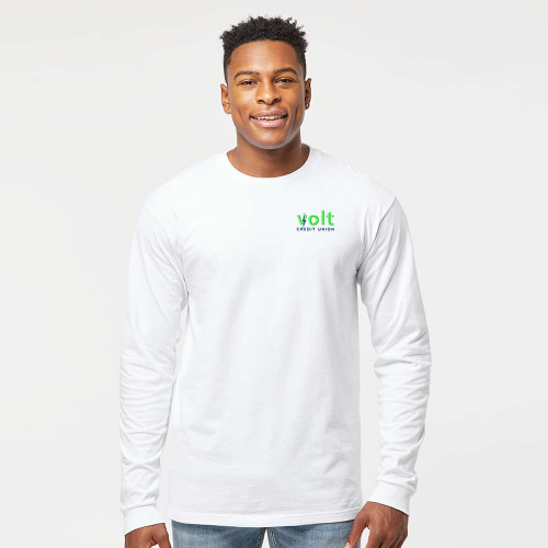 Volt Embroidered Unisex Long Sleeve Tee