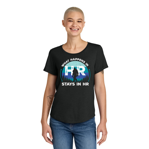 SAHRA - Bigfoot - Ladies Tee - Deep Black