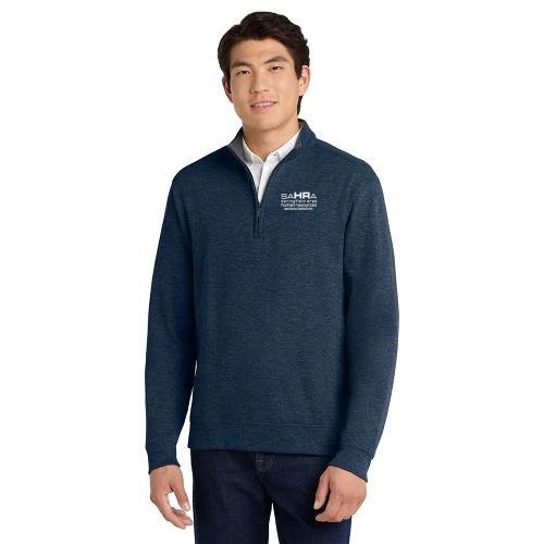 SAHRA SHRM - EMBROIDERED Executive Unisex Quarter-Zip Pullover
