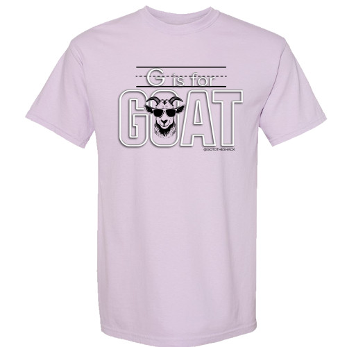 GOAT - PUFF INK - Greatest of All Time - Comfort Colors® Tee - Orchid