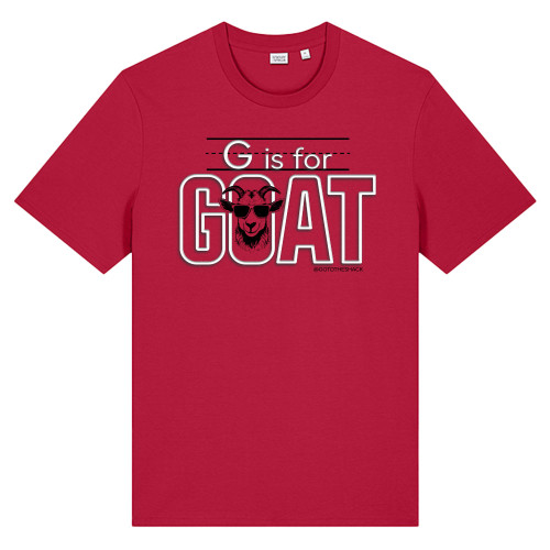 GOAT - PUFF INK - Greatest of All Time - Unisex Tee - Red
