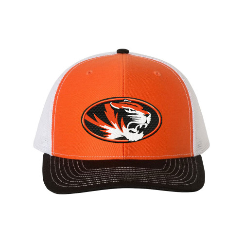 Republic Tiger Richardson® Trucker Cap - Orange/White/Black