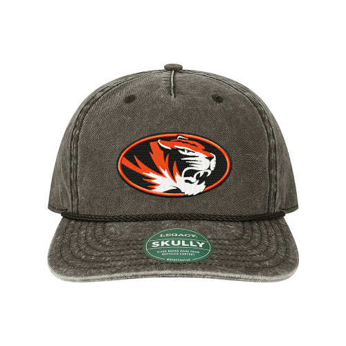 Republic Tiger Legacy® SKULLY Rope Cap - Black