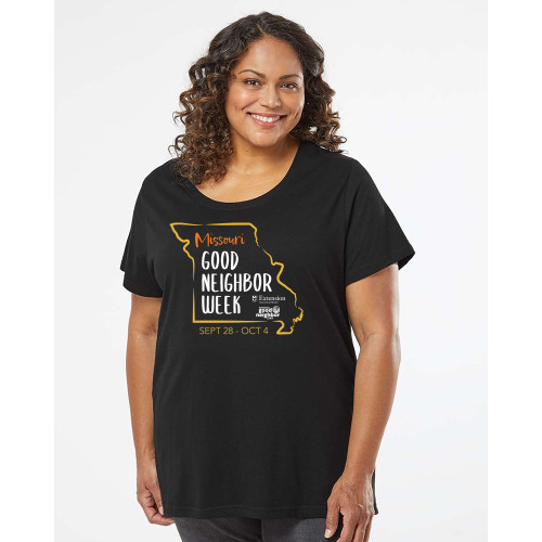 MU Extension - Good Neighbor Week - Plus Size Ladies Tee MU Extension - Good Neighbor Week - Plus Size Ladies Tee
