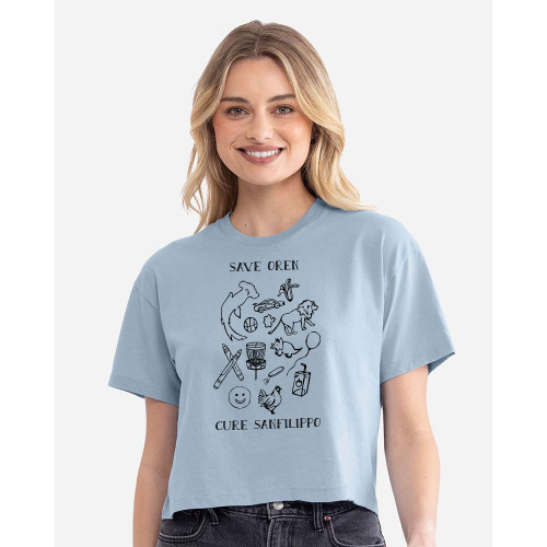 Save Oren Ladies' Premium Cropped Tee