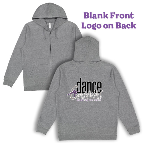 Dance Canvas LOGO Full-Zip Hoodie