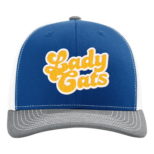 Billings Softball Embroidered LADY CATS Richardson 112 Trucker Cap