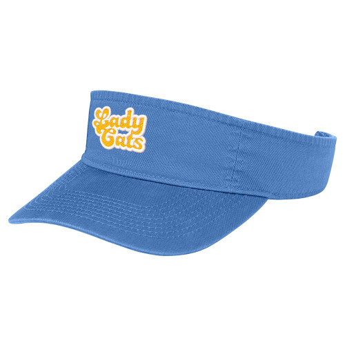 Billings Softball Embroidered LADY CATS Visor