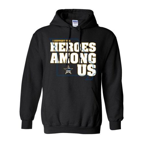 Heroes Among Us Unisex Hoodie