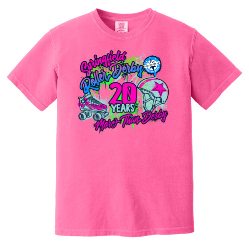 Springfield Roller Derby 20 YEARS Comfort Colors® Tee