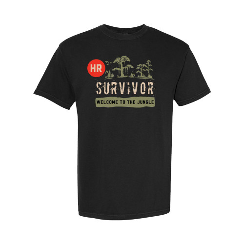 SAHRA - HR SURVIVOR - Comfort Colors® Unisex Tee - Black