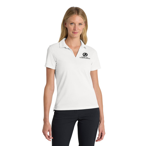 Republic Chamber Ladies Dri-FIT® Nike® Polo - Embroidered Logo - BLACK