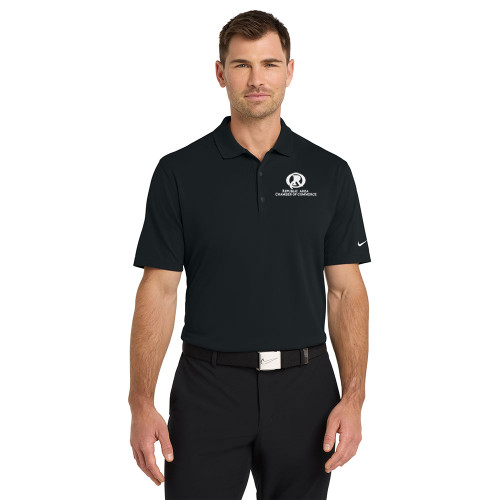 Republic Chamber Unisex Dri-FIT® Nike® Polo - Embroidered Logo - WHITE