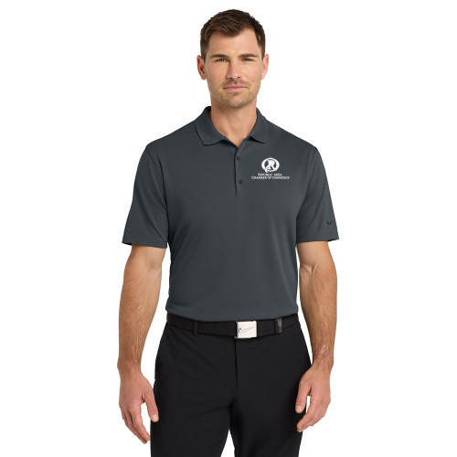 Republic Chamber Unisex Dri-FIT® Nike® Polo - Embroidered Logo - WHITE
