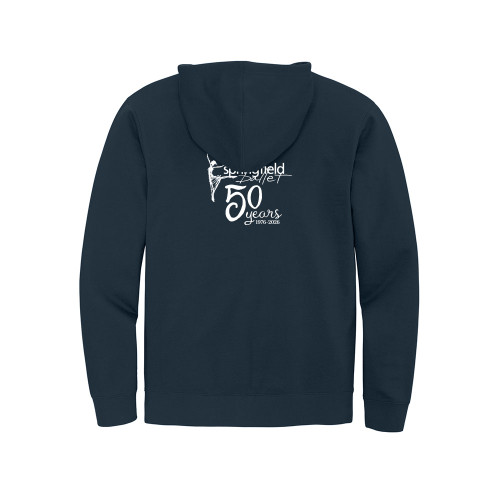 Springfield Ballet 50th ANNIVERSARY LOGO Full Zip Unisex Hoodie
