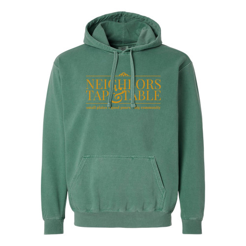 Neighbors Tap & Table GOLD INK Comfort Colors® Hoodie