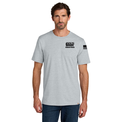 Gold Mechanical BLACK PRINT Carhartt Short Sleeve Tee