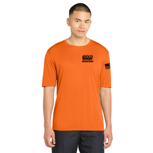 Gold Mechanical BLACK PRINT Dri-Fit Short Sleeve Tee