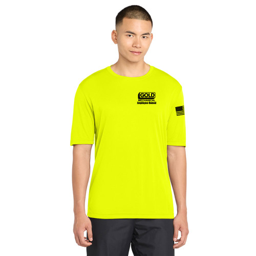 Gold Mechanical BLACK PRINT Dri-Fit Short Sleeve Tee