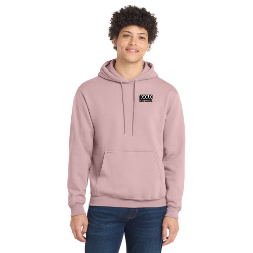 Gold Mechanical BLACK & WHITE Embroidered Hoodie