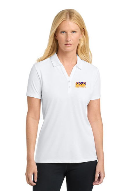 Gold Mechanical FULL COLOR Embroidered Ladies' PosiCharge® Competitor™ Polo