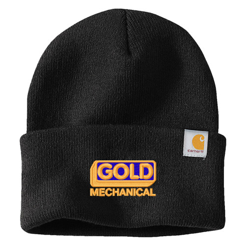 Gold Mechanical FULL COLOR Embroidered Beanie - Carhartt® Watch Cap 2.0