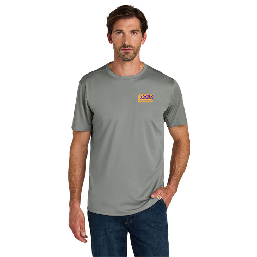 Gold Mechanical FULL COLOR Embroidered Carhartt® Sun Defender™ Short Sleeve T-Shirt