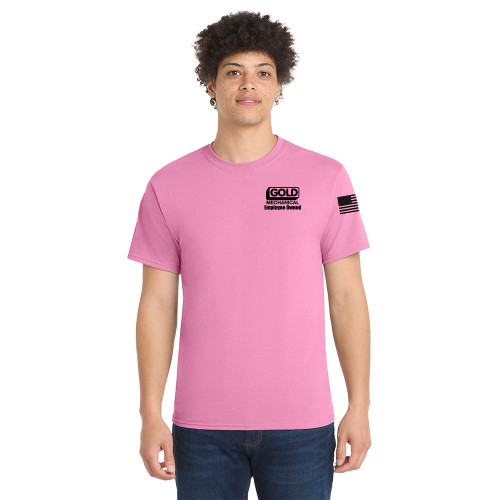 Gold Mechanical BLACK PRINT Short Sleeve Tee