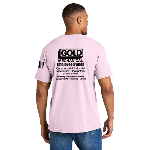 Gold Mechanical BLACK PRINT Comfort Colors Tee
